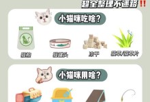 新手养猫必备清单（养猫前必须知道的八大物品）