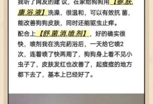 小狗湿疹的治疗方法及时间（详解小狗湿疹的治疗过程和关键注意事项）